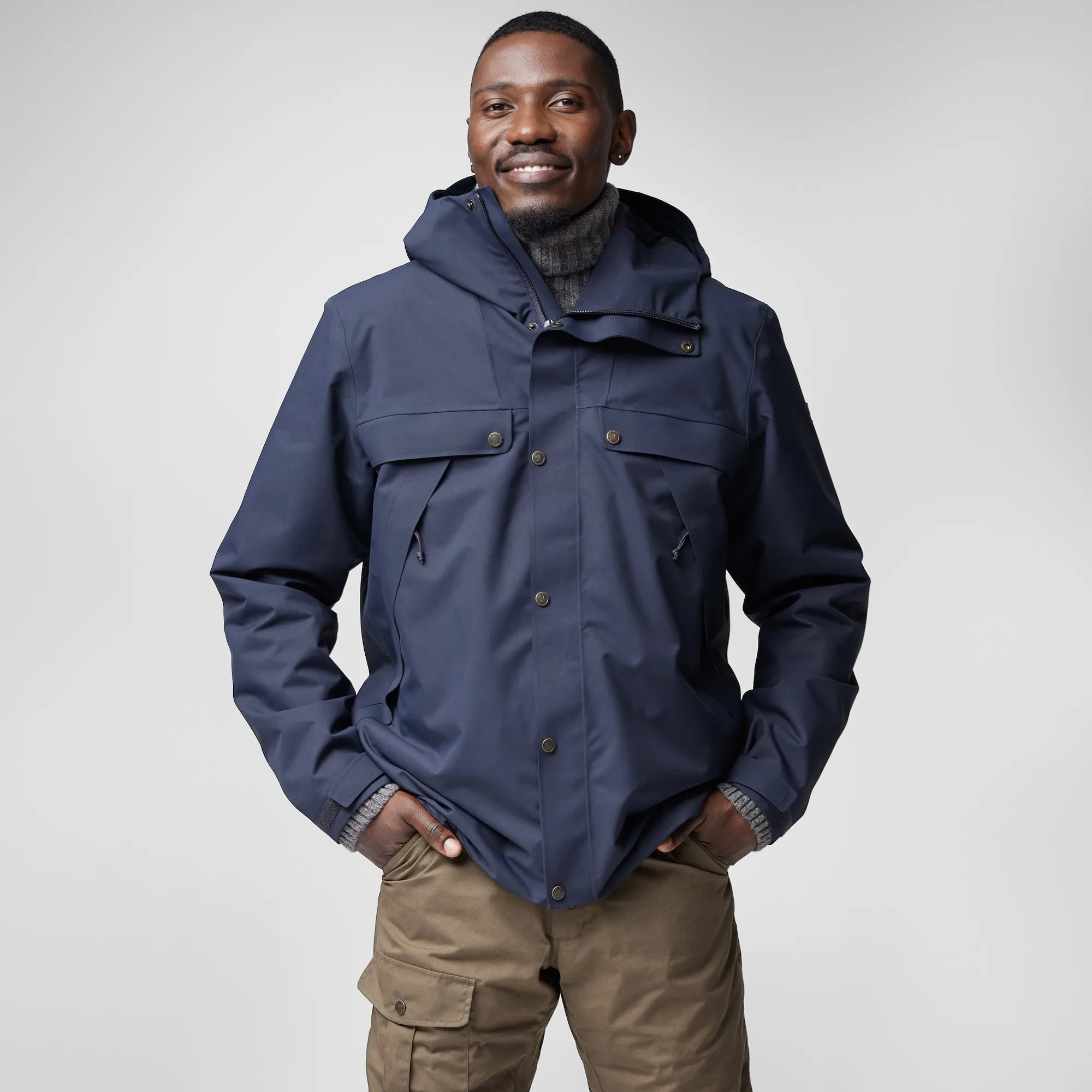 Fjällräven Men's Övik Hydratic Jacket Dark Navy