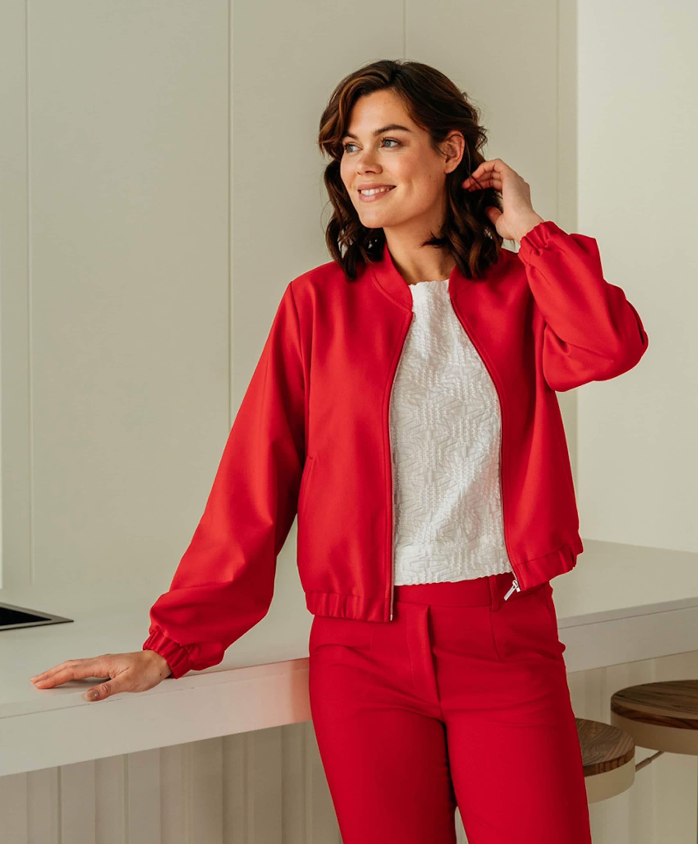 &Co Woman Dames jas rood