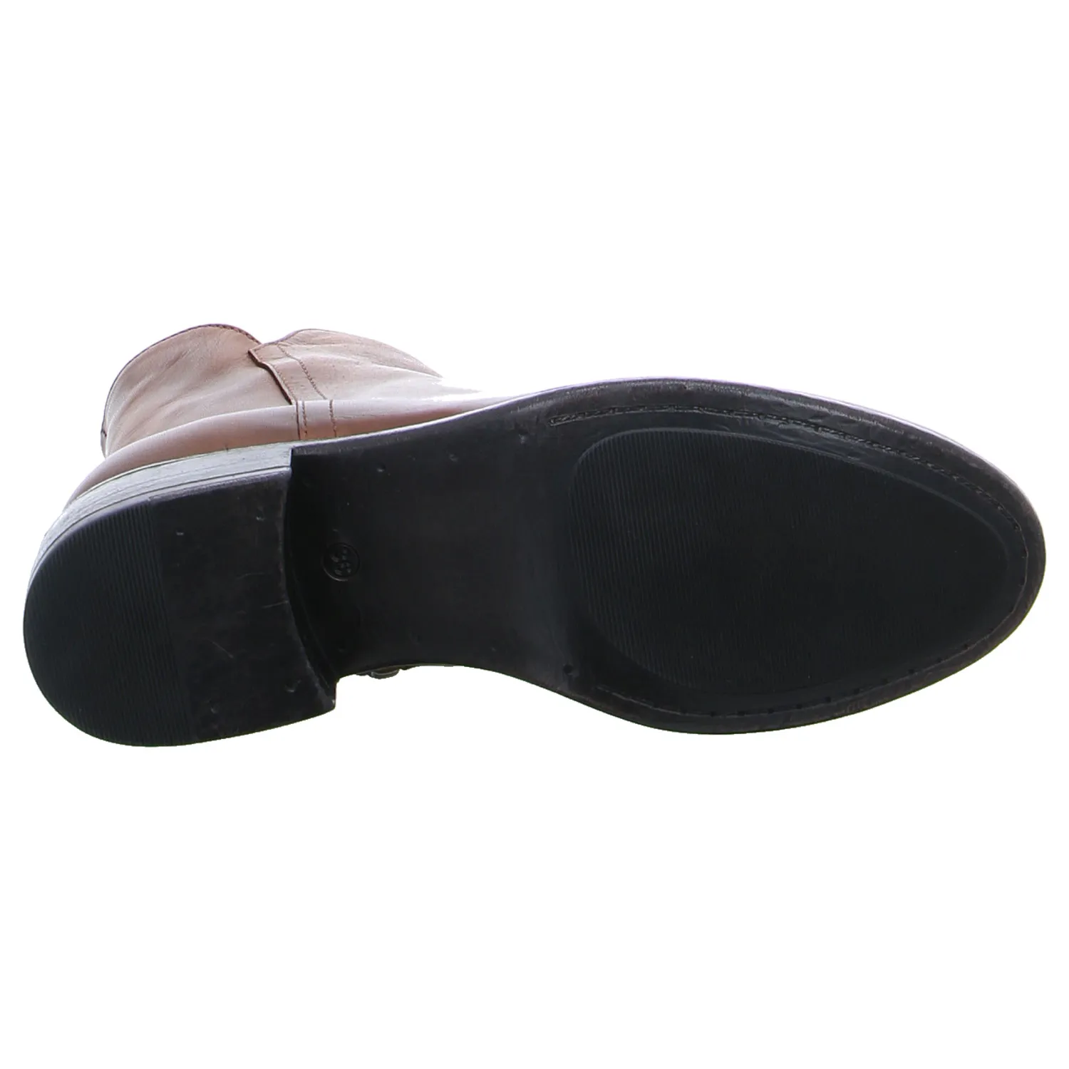 SCHUHENGEL Boot Cognac Leder