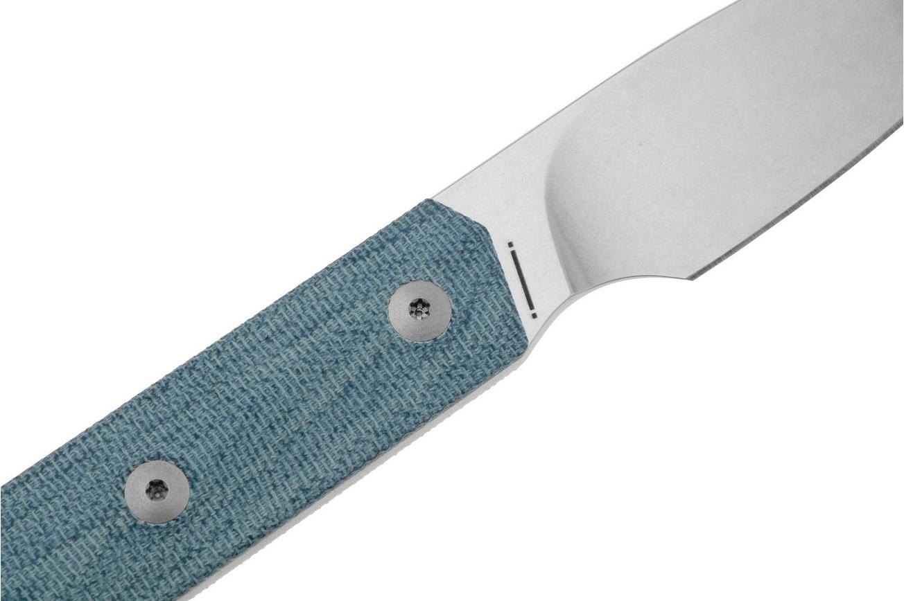 Viper Mirror 2 VT4064CD Böhler M390, Denim Canvas Micarta, vaststaand mes
