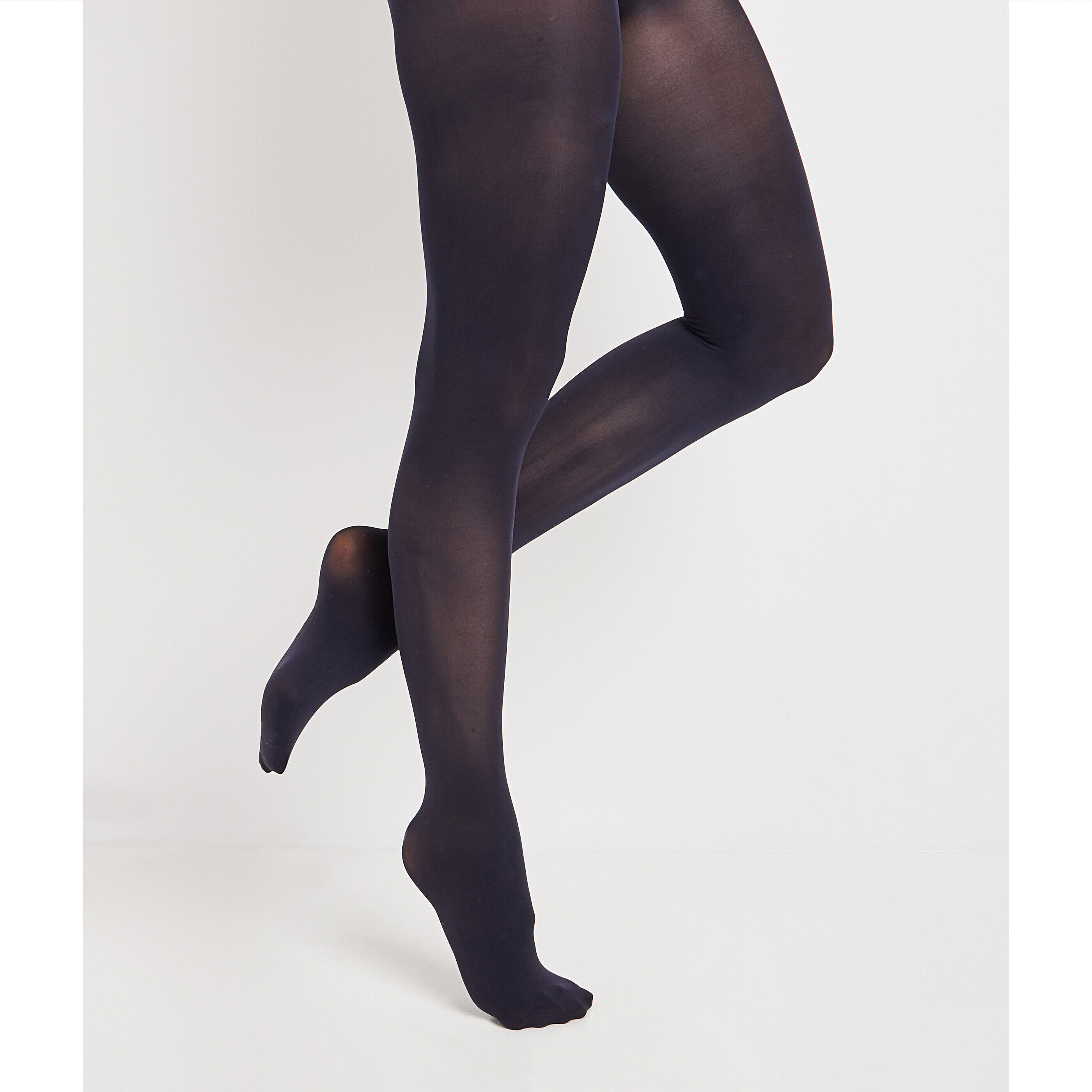 Collant opaque femme - ENCRE