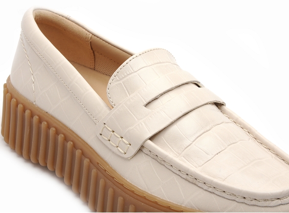 Clarks basses femme torhill penny blanc