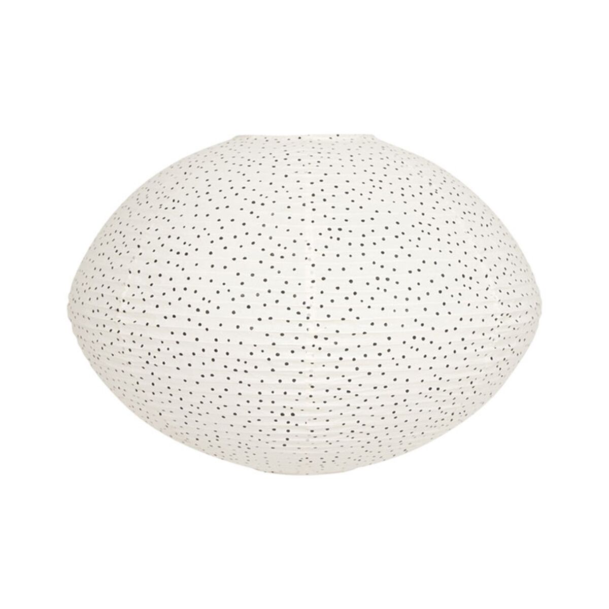 Moyo Paper Shade lampe 44 cm, off white/black