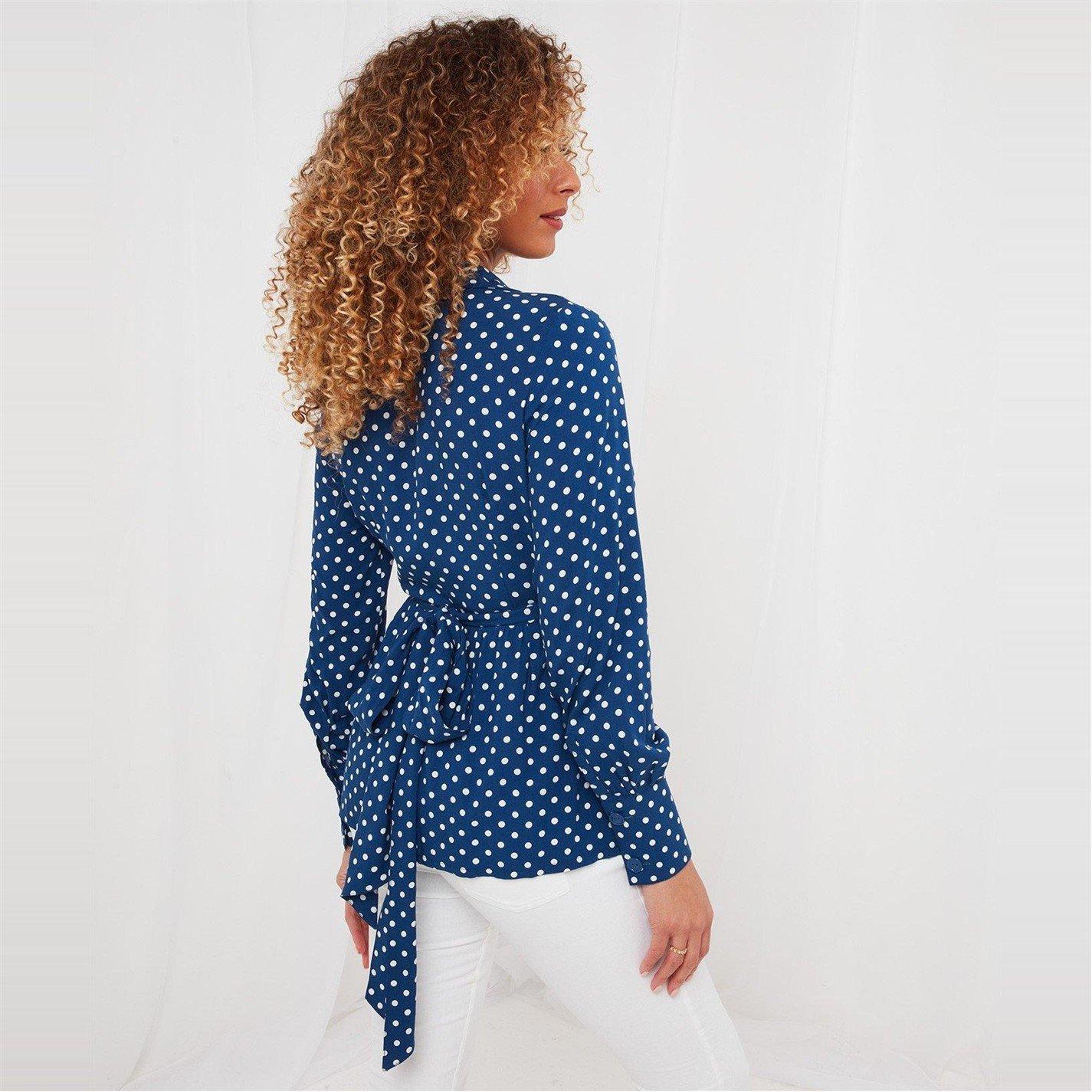 Joe Browns Ladies Sophisticated Spot Print Top
