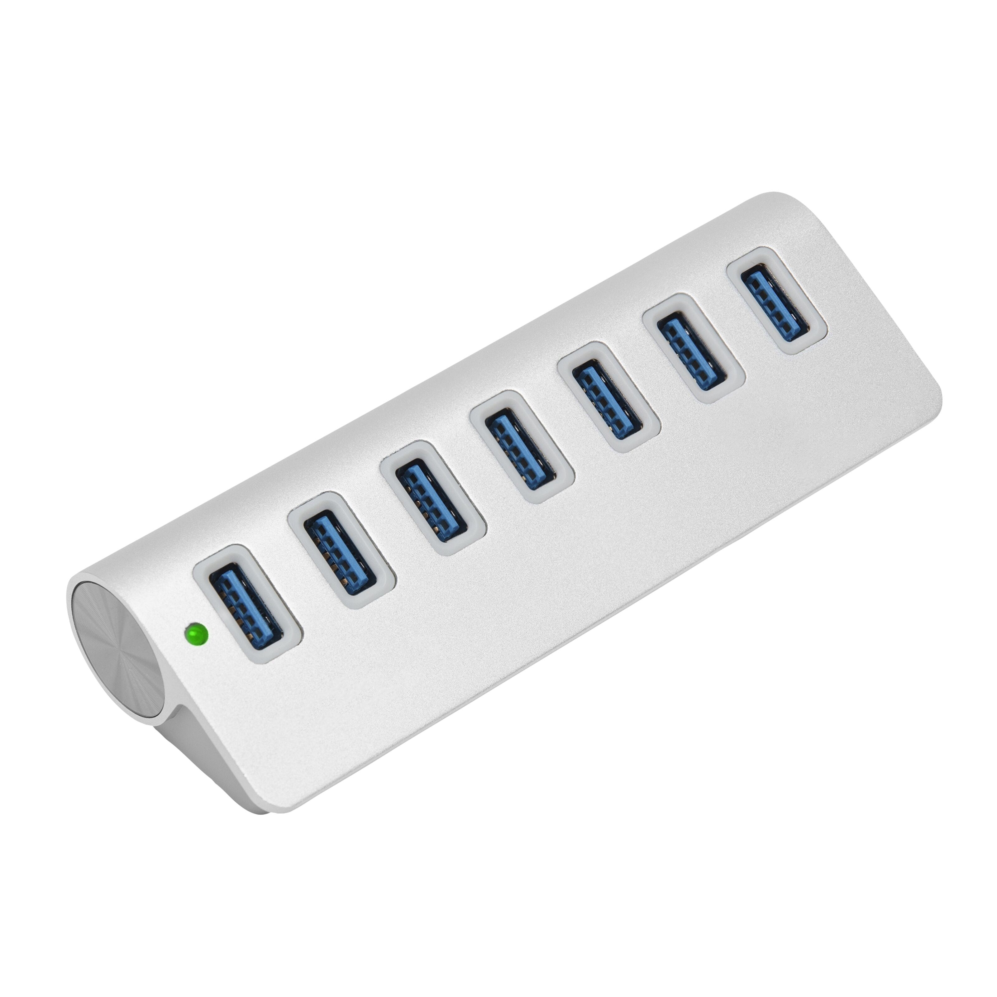 Plexgear USB-A-hub CB1000 med 7 porter