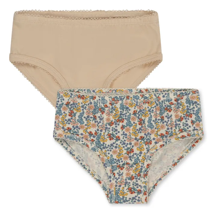 Konges Sløjd Lot 2 Culottes Coton Bio | Beige