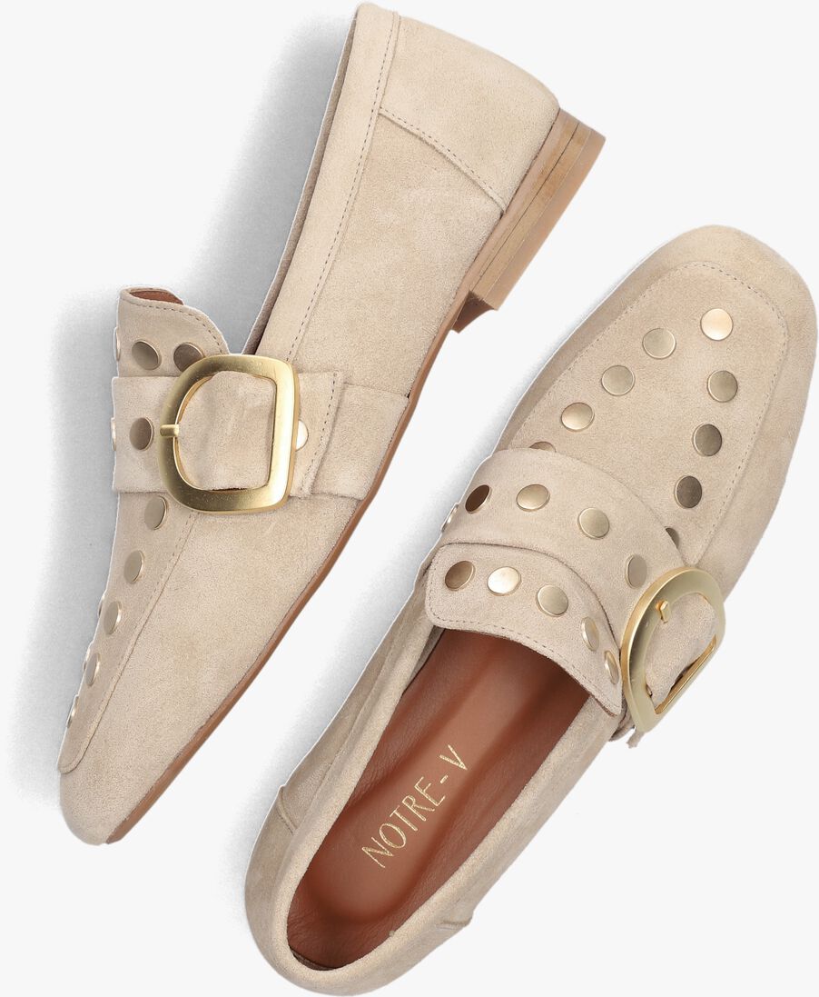 NOTRE-V beige notre-v loafers 133 9748