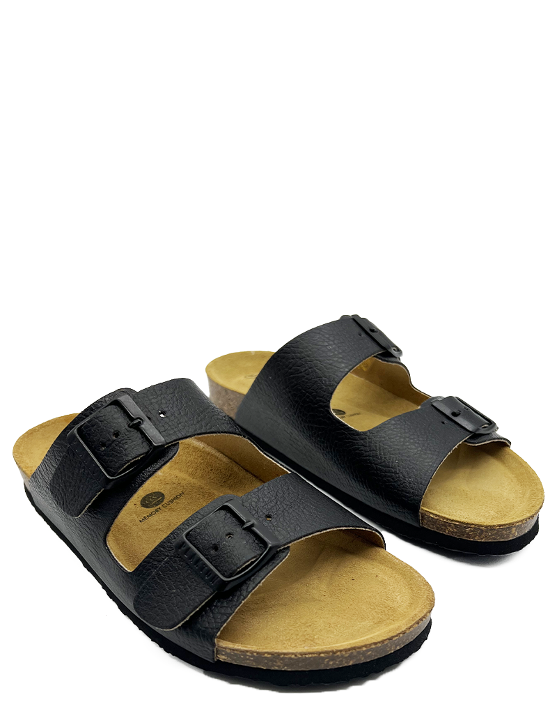 PLAKTON MULES FEMME LAMÉ NOIR