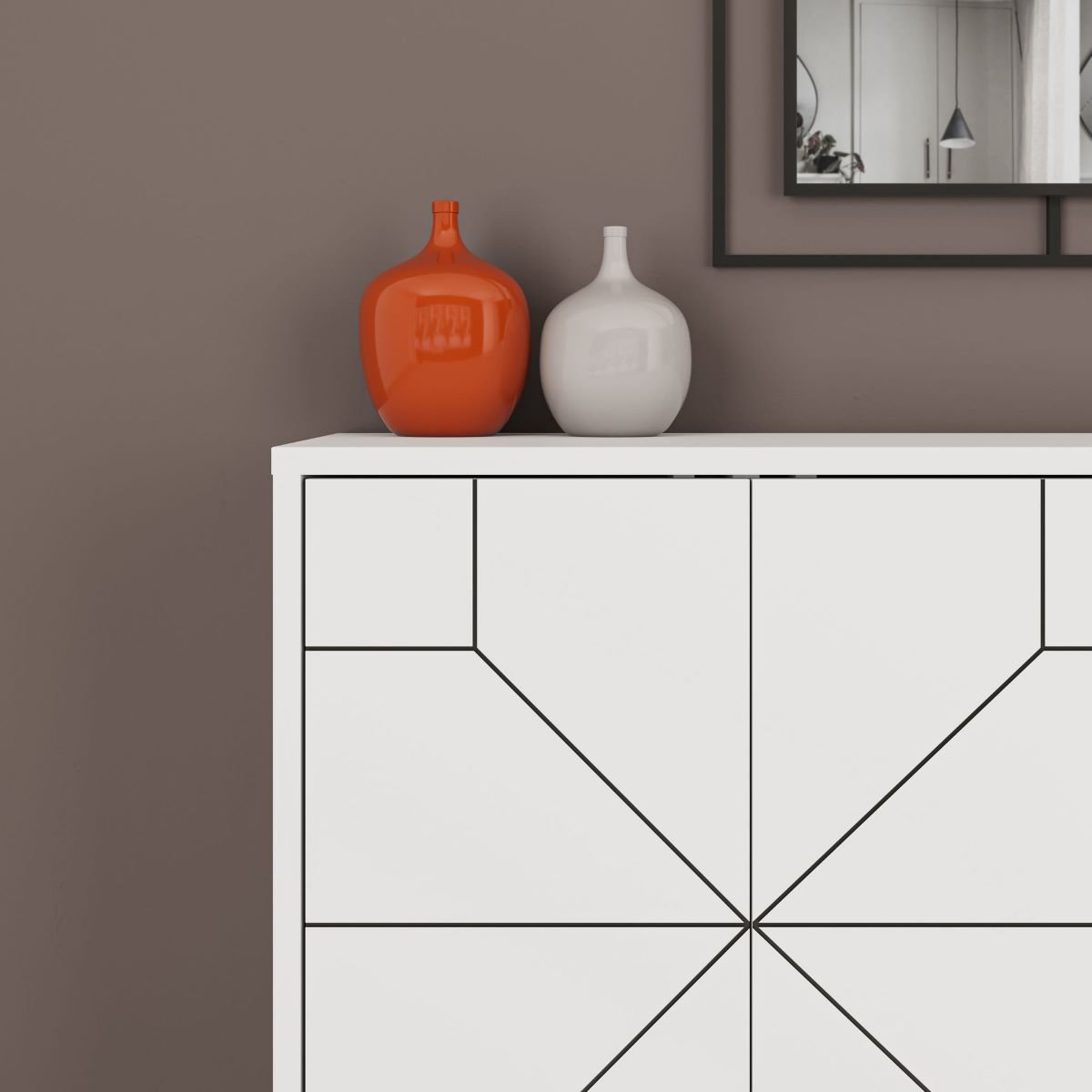 Calicosy - Dressoir met 4 deuren DUNE - B123 cm