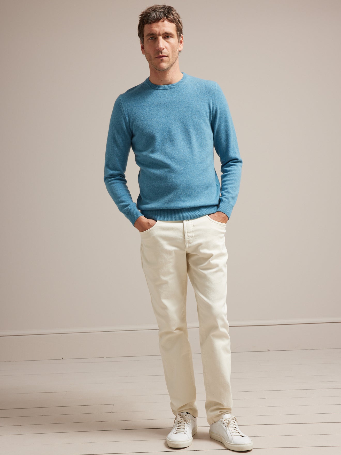 Pull col rond homme - Collection Cachemire