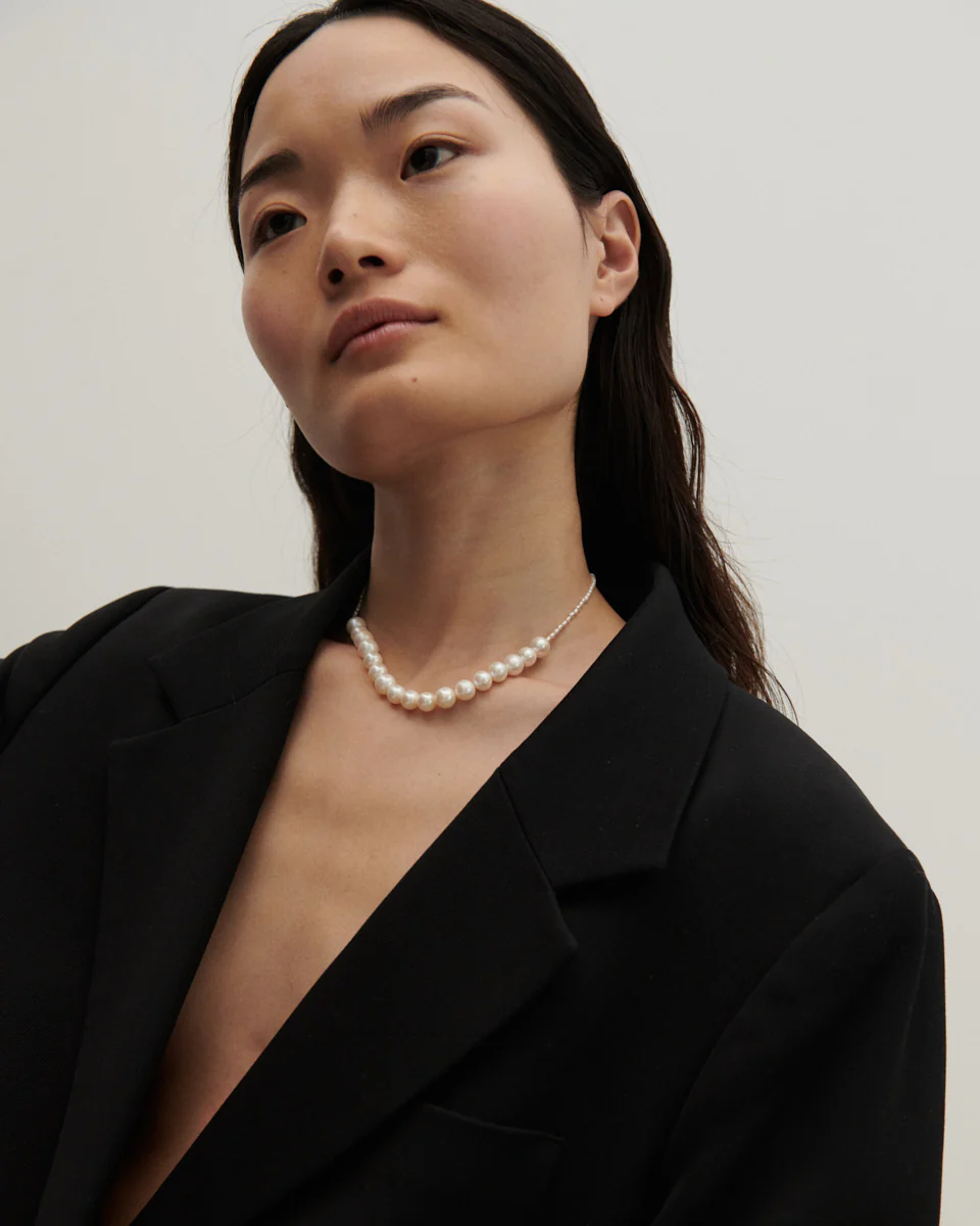 Sorelle Jewellery  Sunce halskæde - hvid