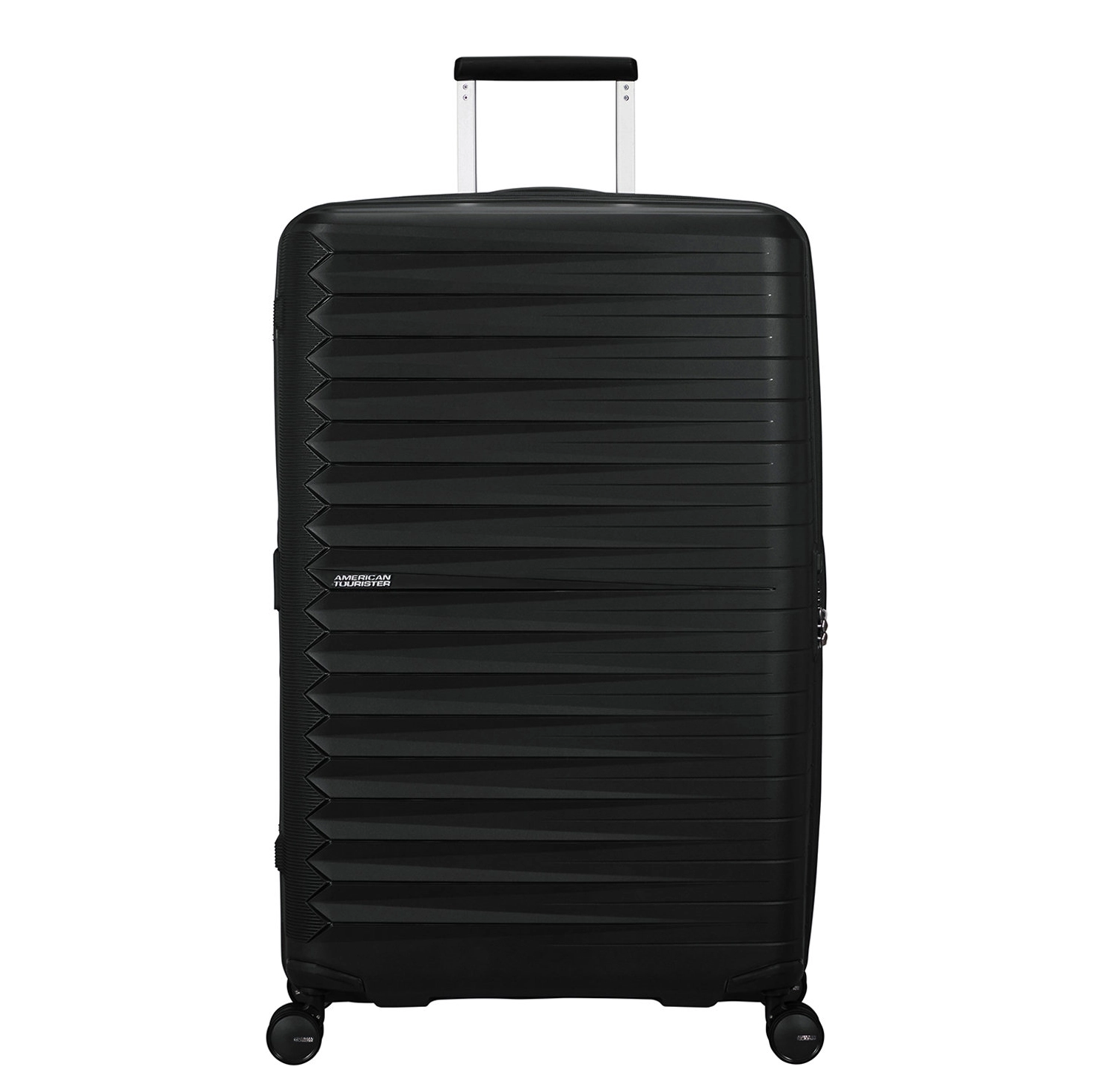 American Tourister Fastforward Spinner 78 EXP Flash Black
