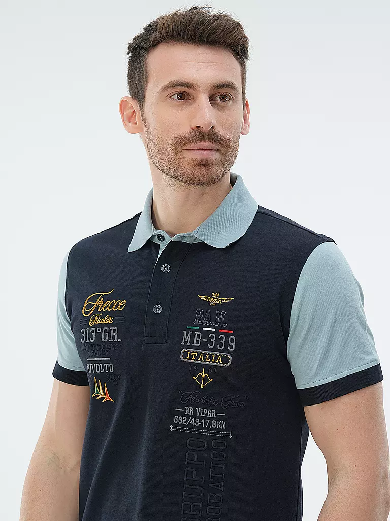 AERONAUTICA MILITARE Poloshirt blau