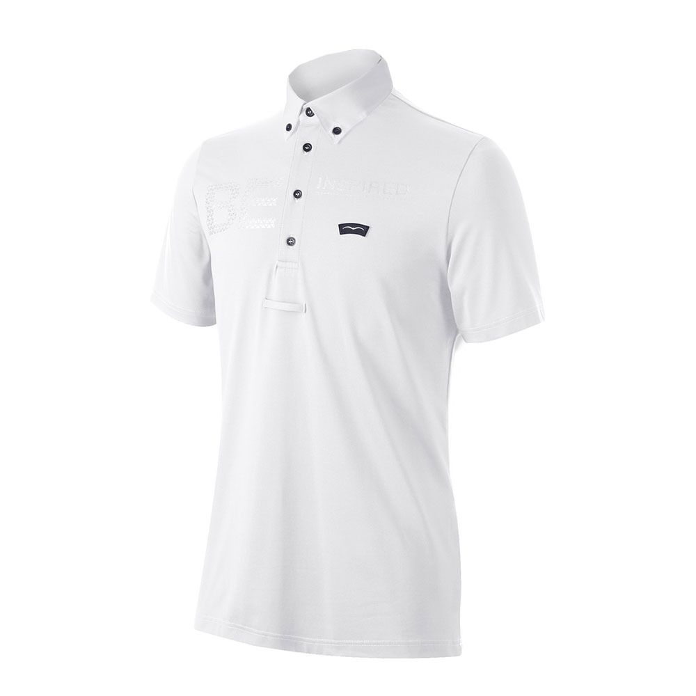 Animo AGUY - Polo de concours Homme bianco