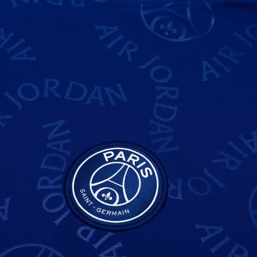 Paris Saint-Germain T-shirt d'Entraînement Dri-FIT Academy Pro Avant-Match 4th Jordan x PSG - Bleu Marine/Blanc