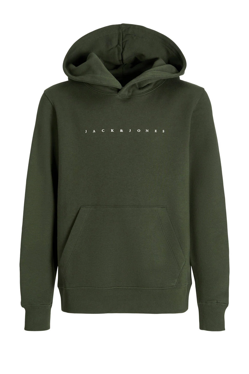 JACK & JONES JUNIOR hoodie donkergroen