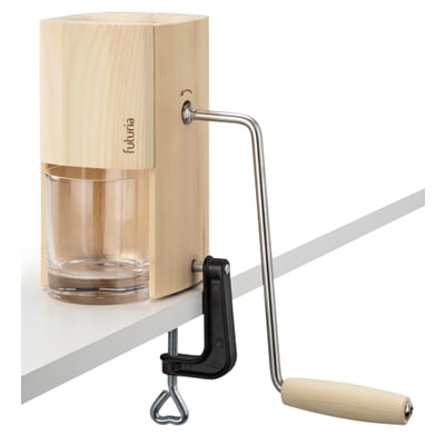 Getreideflocker Futuria M1 Handbetrieb, Zirbenholz