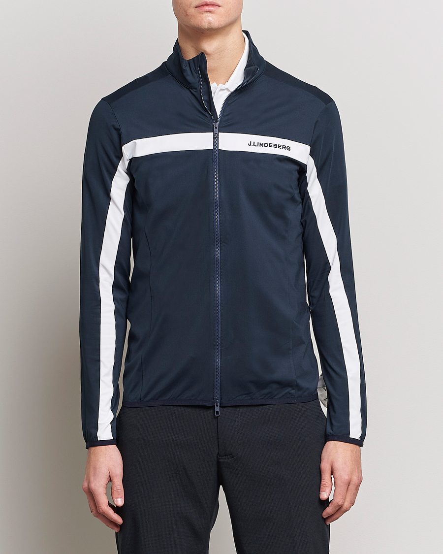 J.Lindeberg Jarvis Mid Layer Jacket Navy