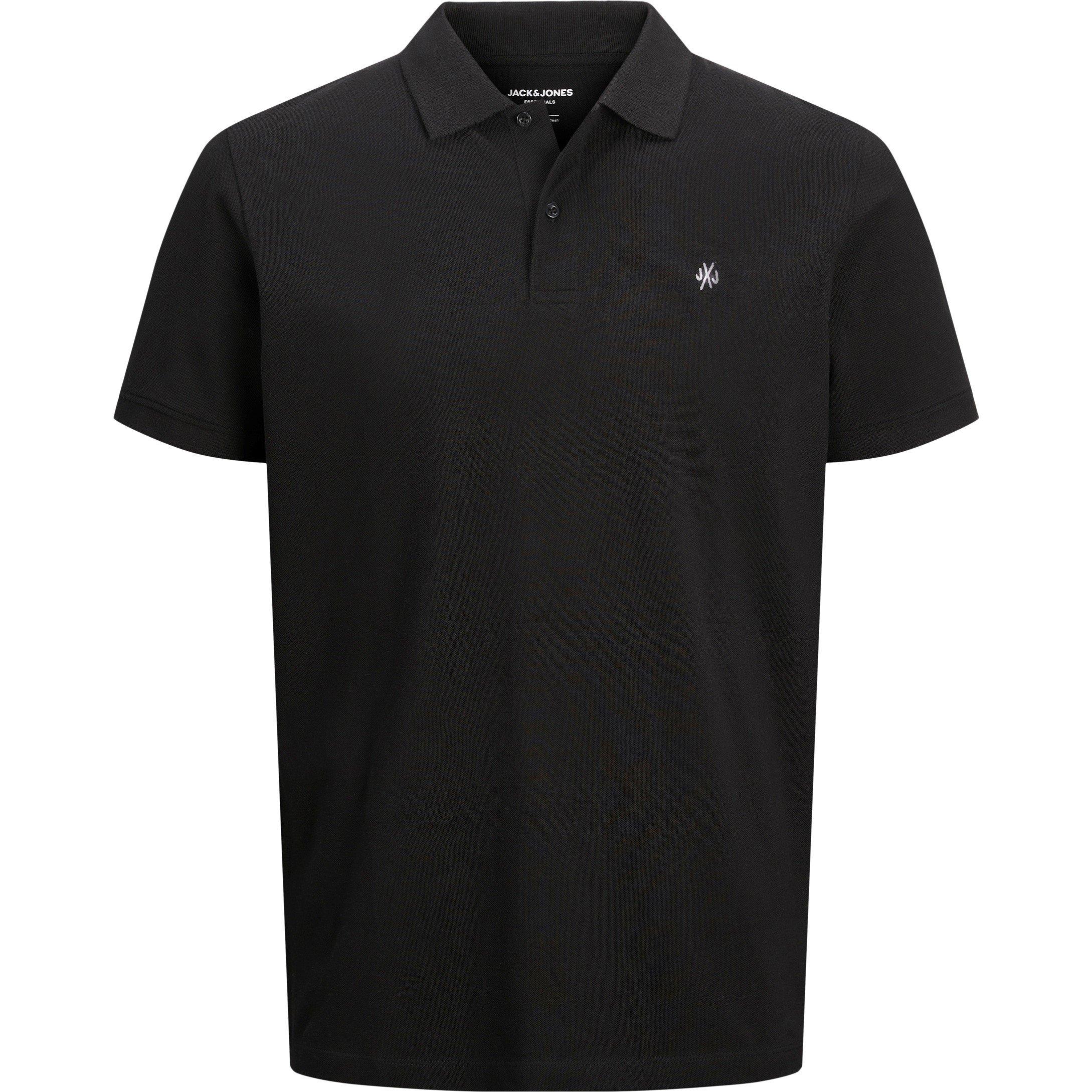 Jack and Jones 3 Pack Short Sleeve Polo Shirt Mens
