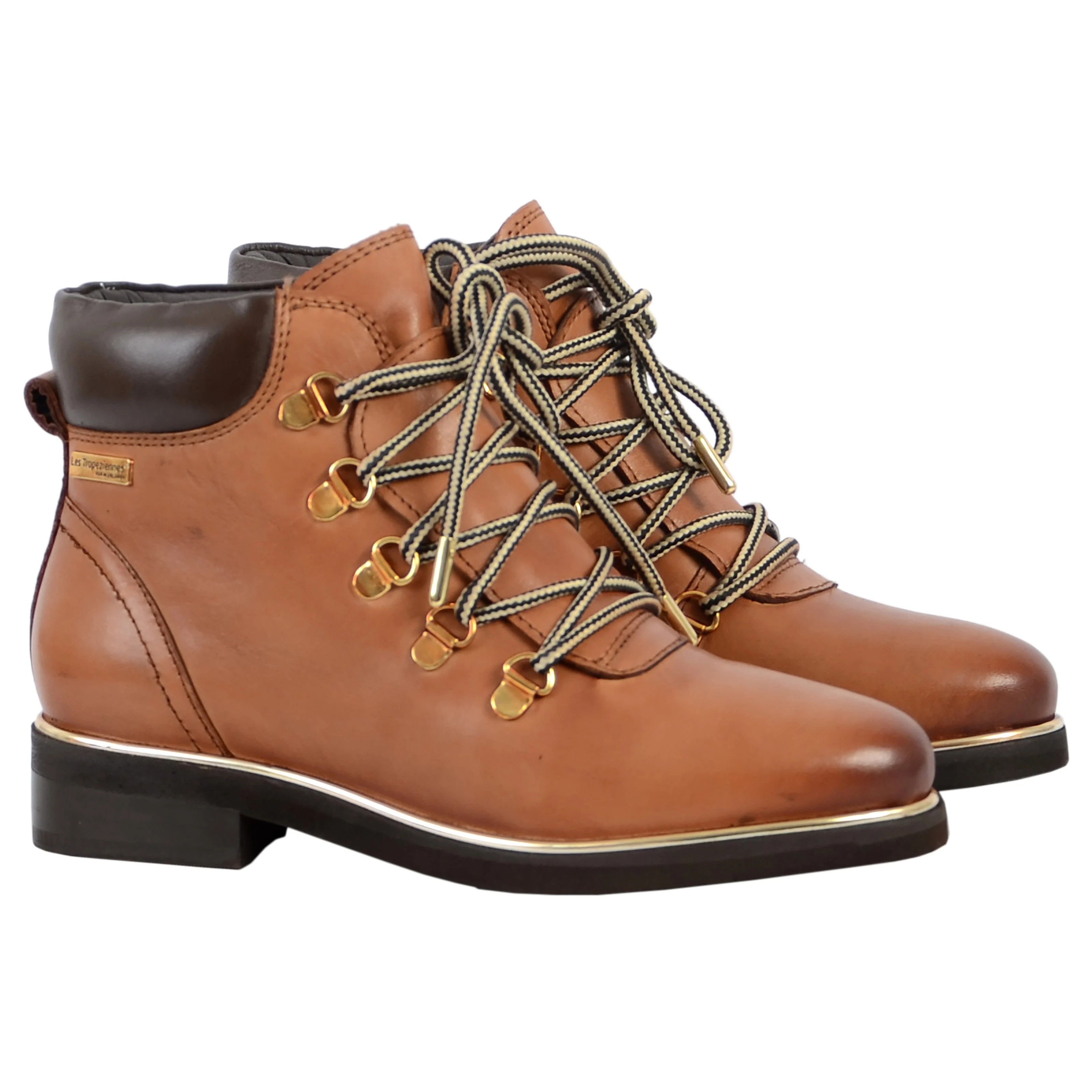 Bottine cuirmoony | Marron
