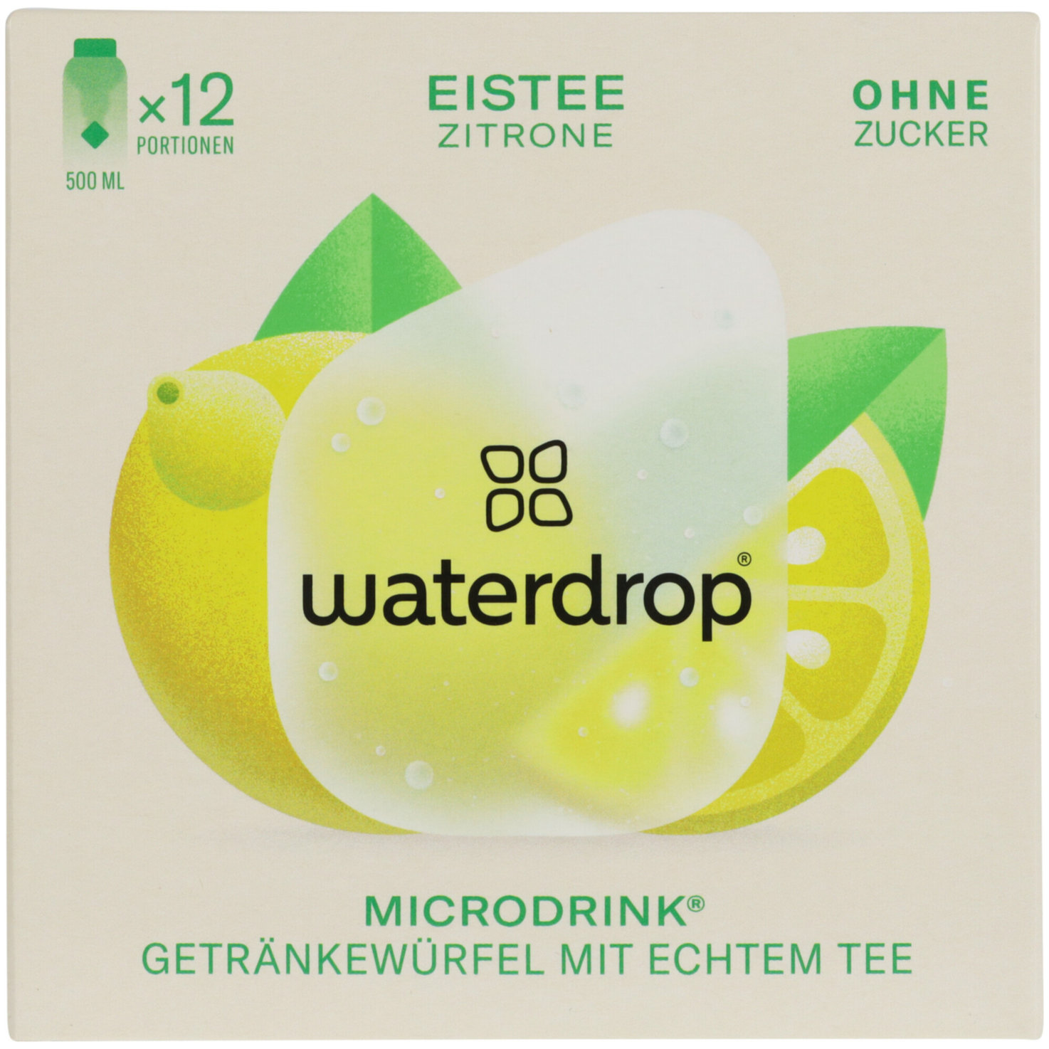 waterdrop Microdrink Eistee Zitrone 12 Stück
