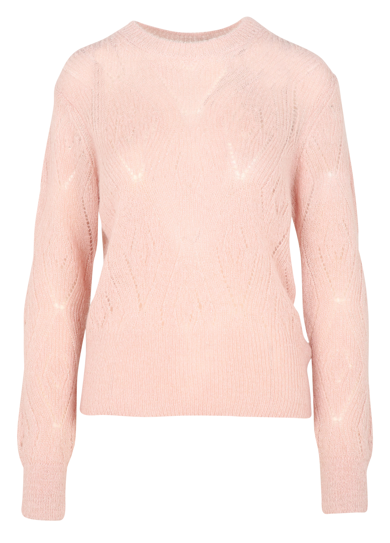 MGORDON - Pull droit col rond | Rose