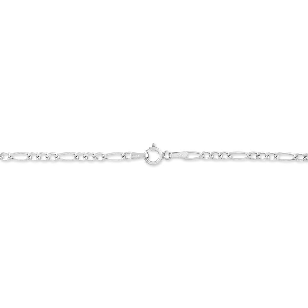 Chaîne Judicaelle Maille Alternée 1/3 Or Blanc