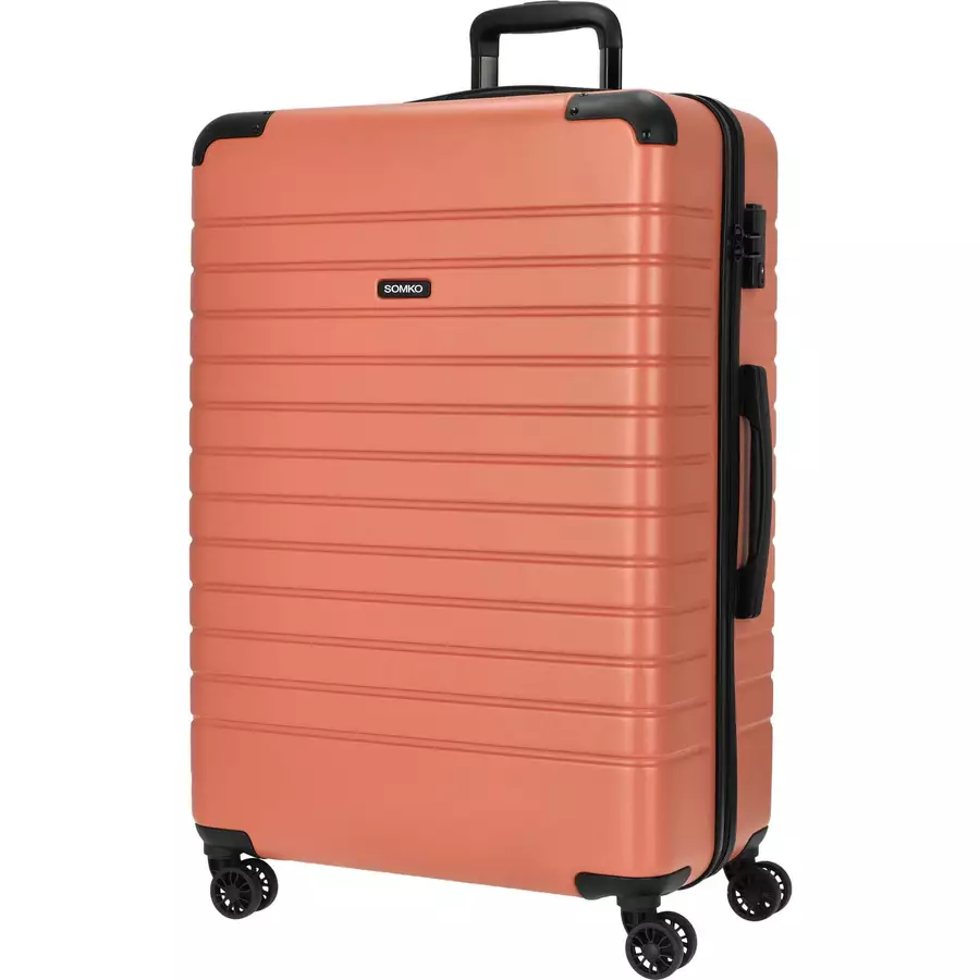 Somko Line - 4-Rollen-Trolley Set 3tlg. coral