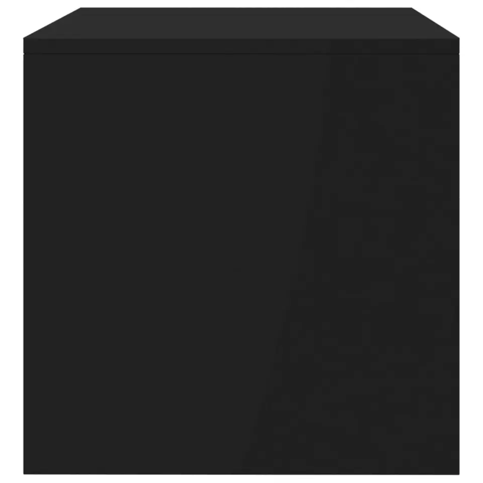 vidaXL - Tv-meubel - Zwart - Bewerkt hout