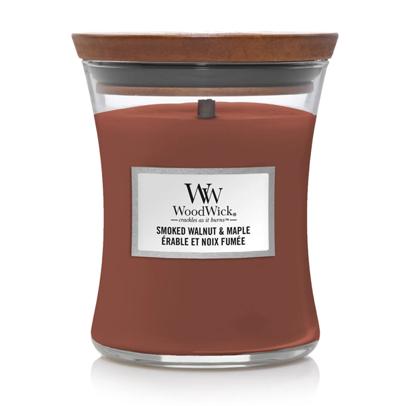 WoodWick Smoked Walnut & Maple Duftkerze
