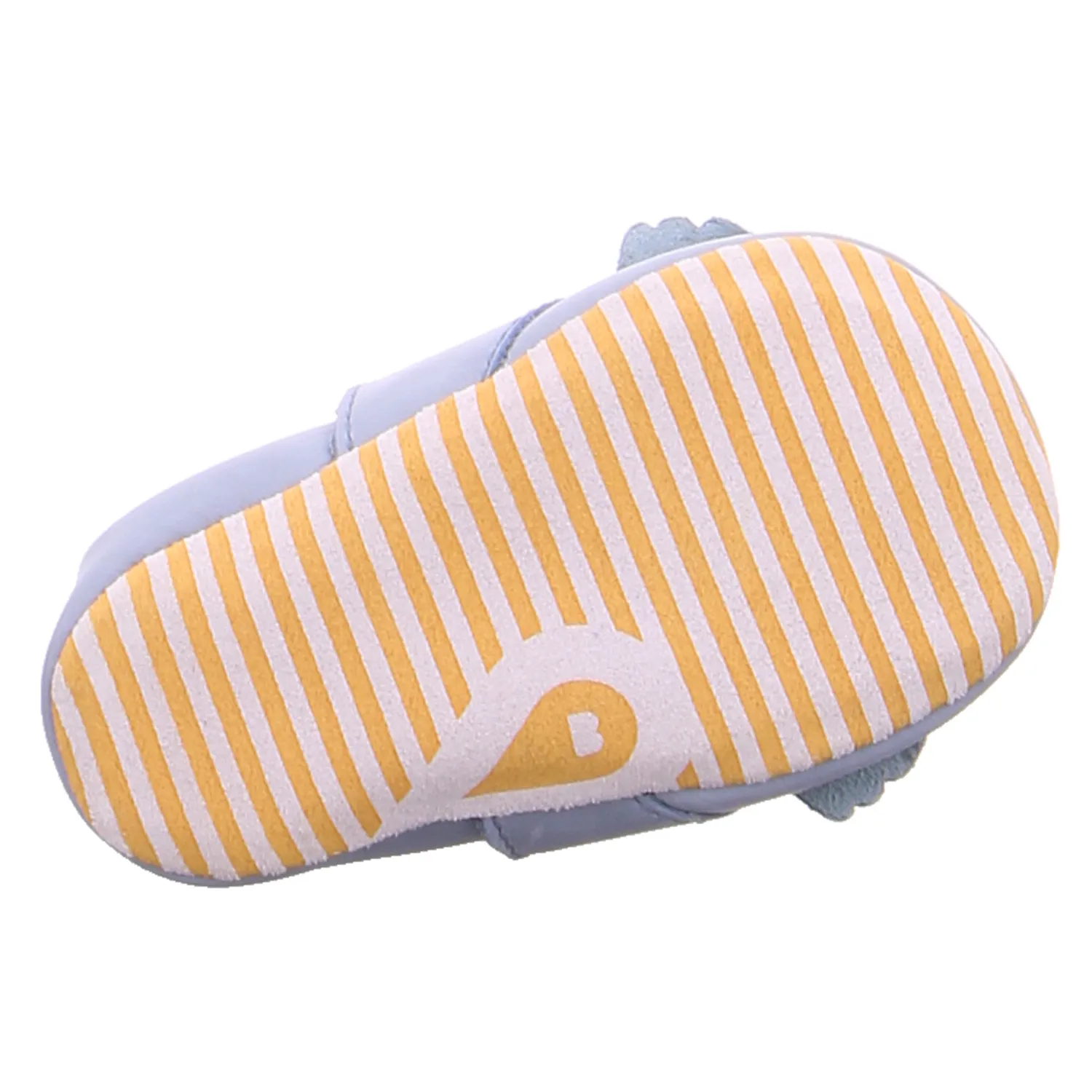 BOBUX Krabbelschuh Grau Leder
