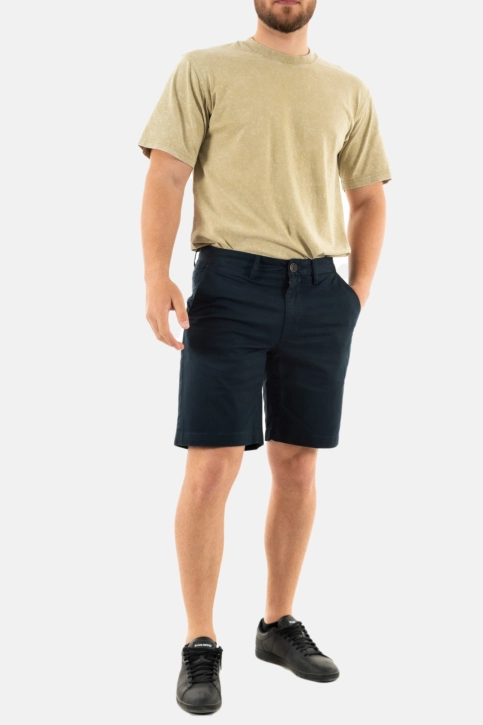 Shorts bermudas superdry stretch chino 98t eclipse navy