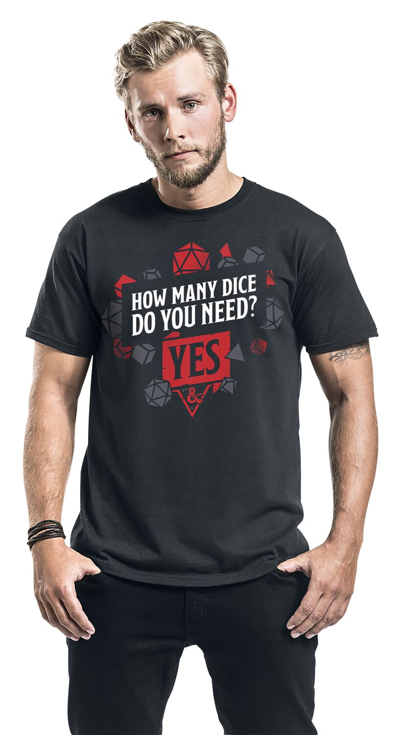 Dice | Donjons & Dragons T-Shirt Manches courtes