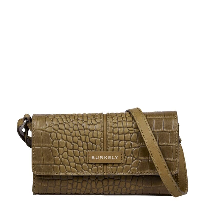 Burkely Cool Colbie Crossbody Flap Bag Olive