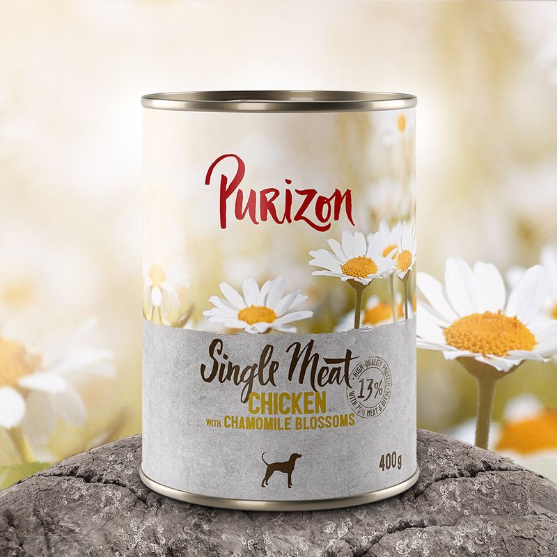 Purizon Single Meat 6 x 400 g ✓ pas cher