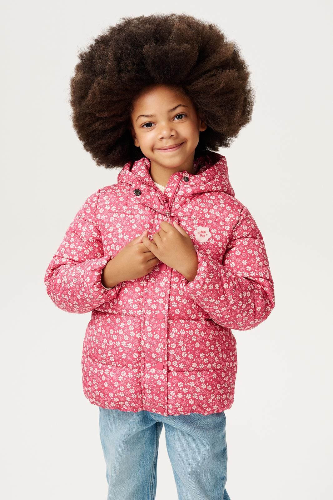 Noppies Kids Winterjas Neha - Floral Pattern Pink