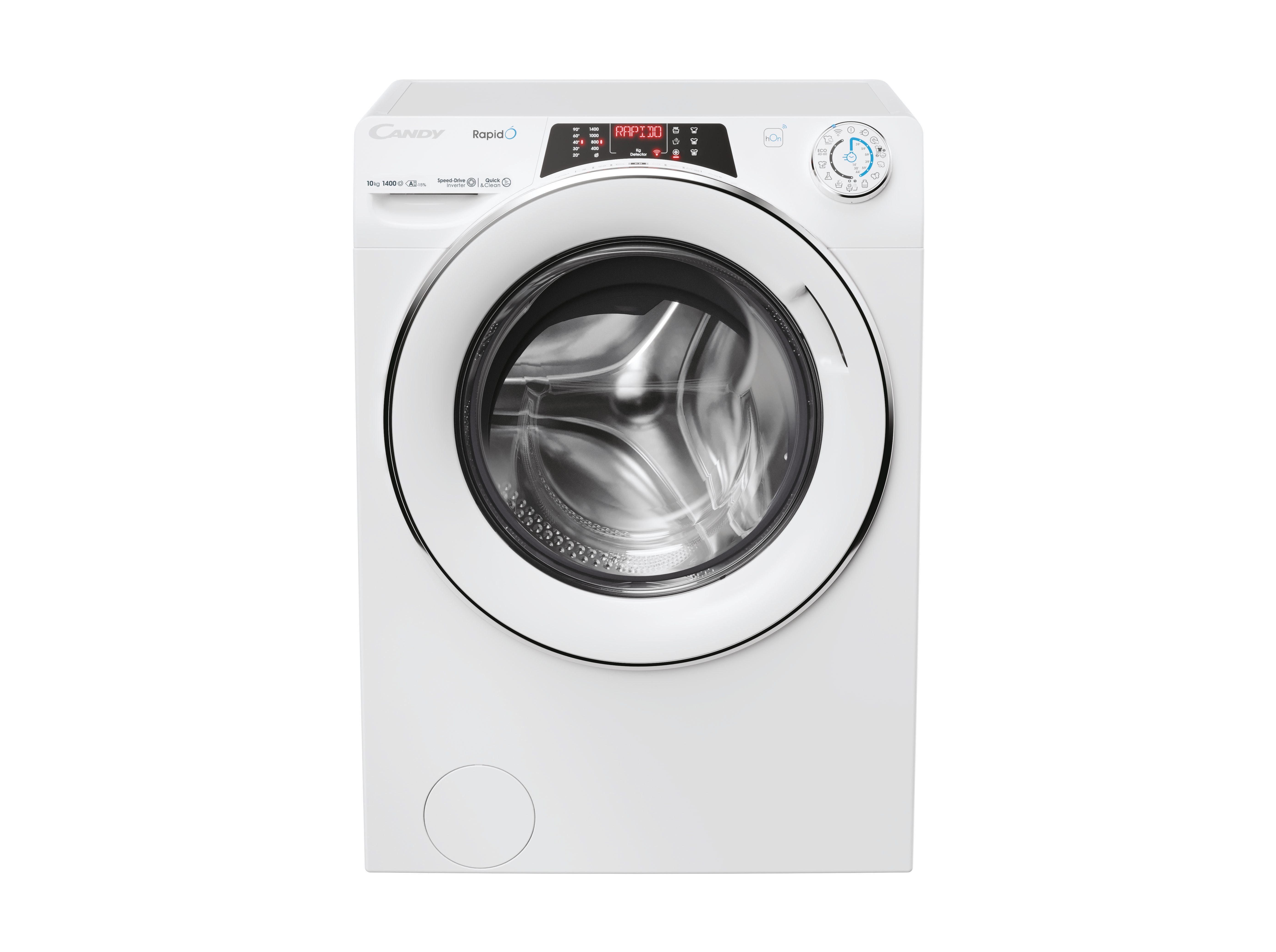 MÁQUINA LAVAR ROUPA CANDY RO 4106DWMC7/1-S - BRANCO A 10KG