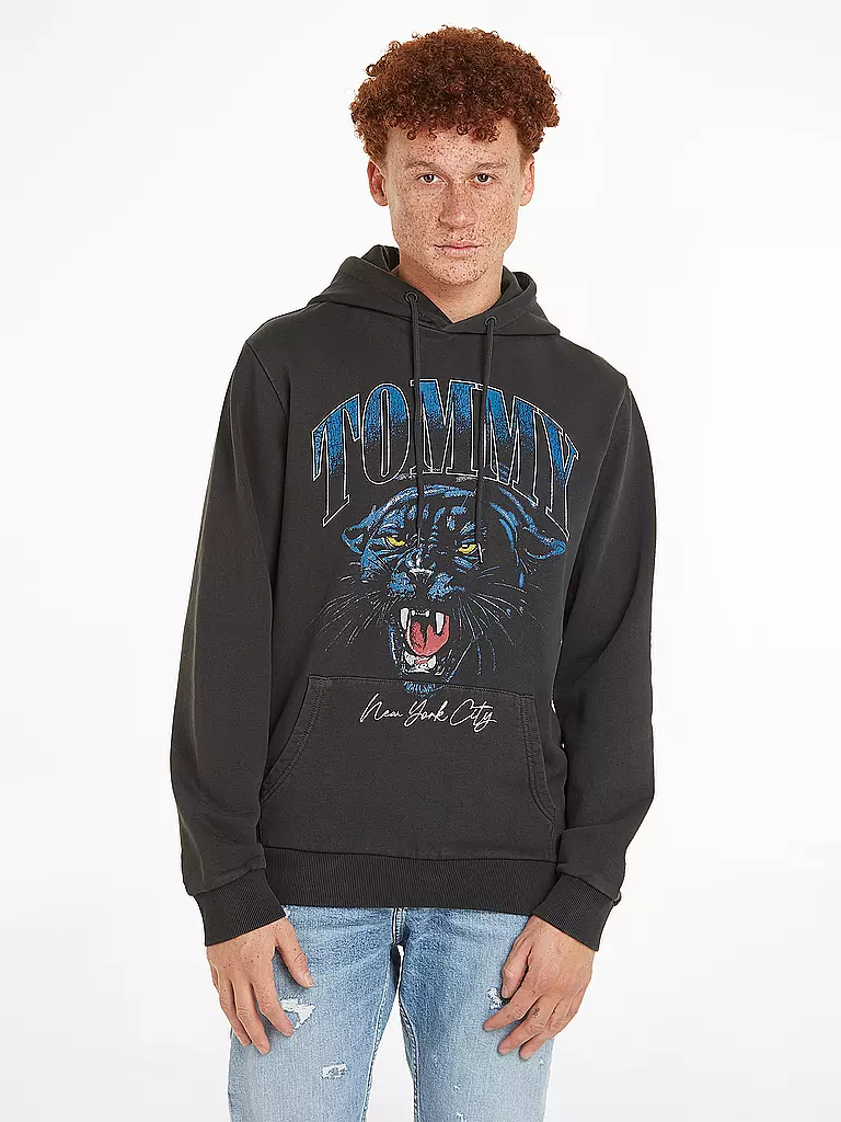 TOMMY JEANS Kapuzensweater - Hoodie schwarz