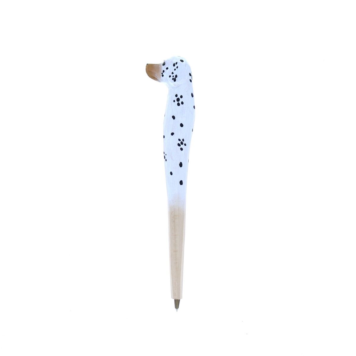 Stylo en bois sculpté chien Petit toi