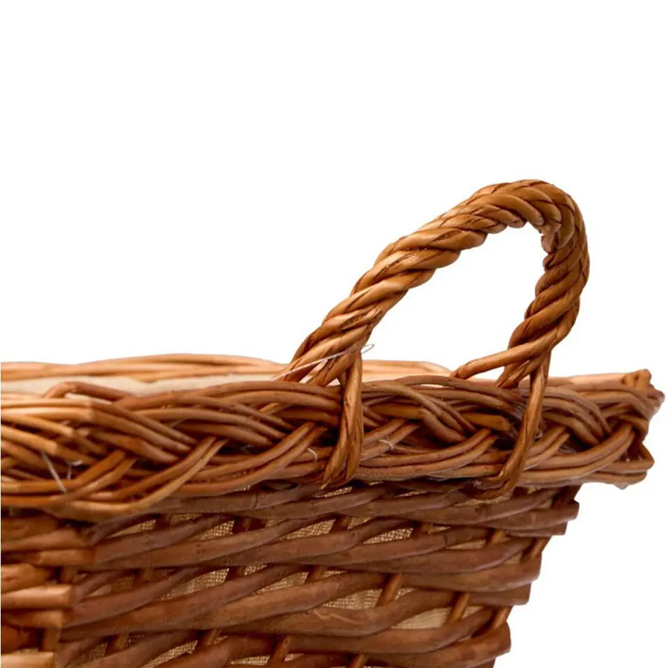 Kipit Storage Rieten mand - gevlochten riet - 63 x 41 x 16 cm