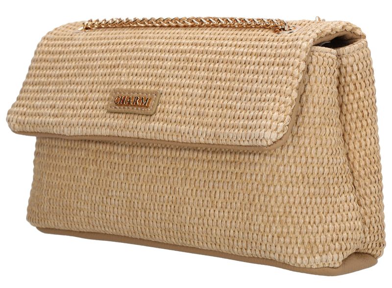 Charm Schoudertas Taupe Dames