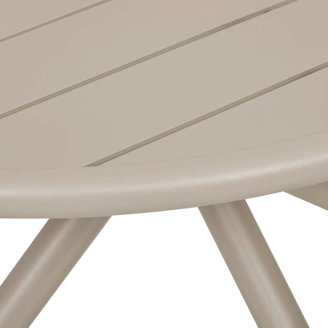 Table de jardin ronde NEBULLIA Argile