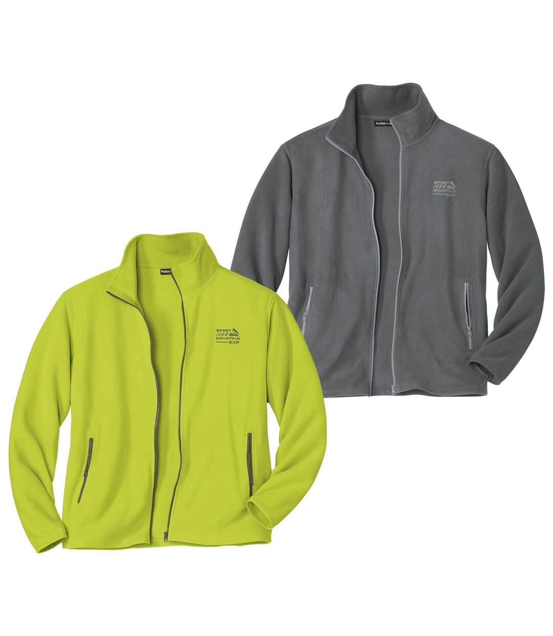 Lot de 2 Gilets Micropolaire Sport Mountain