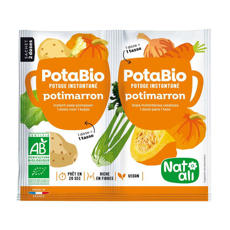 Potabio potimarron - potage instantané bio