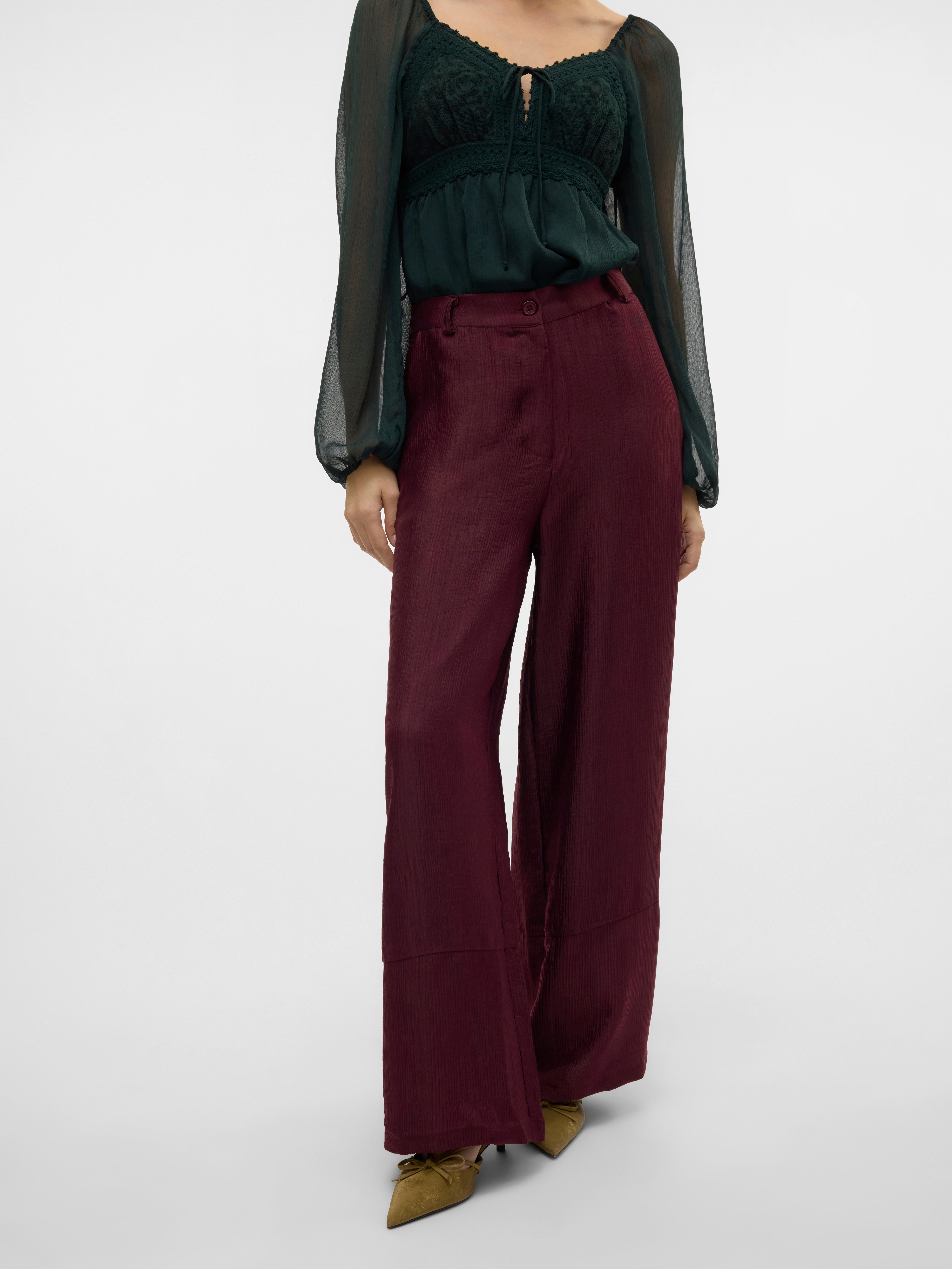 VMRAQUEL High waist Broek