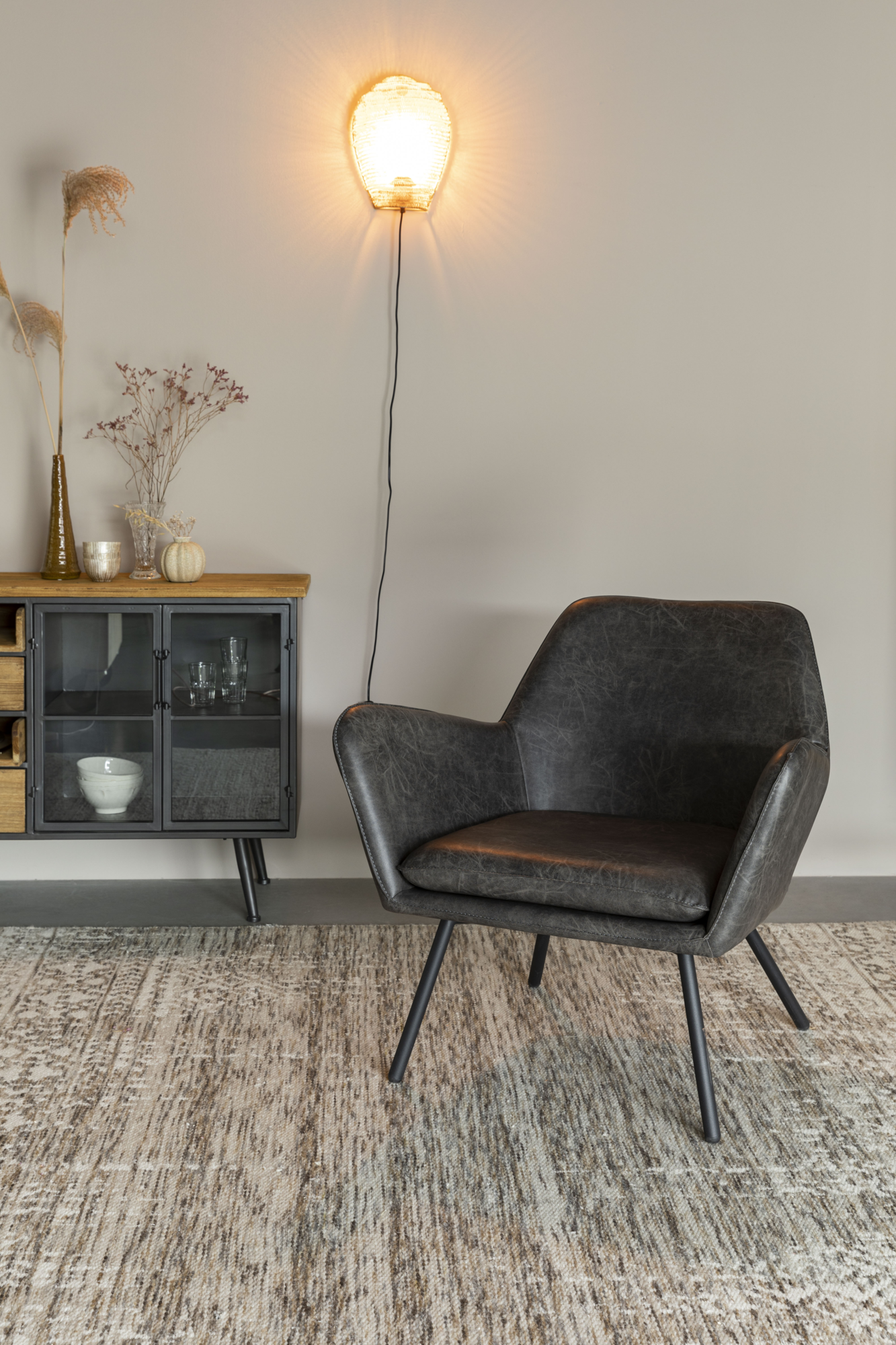 Wandlamp Lena Goud