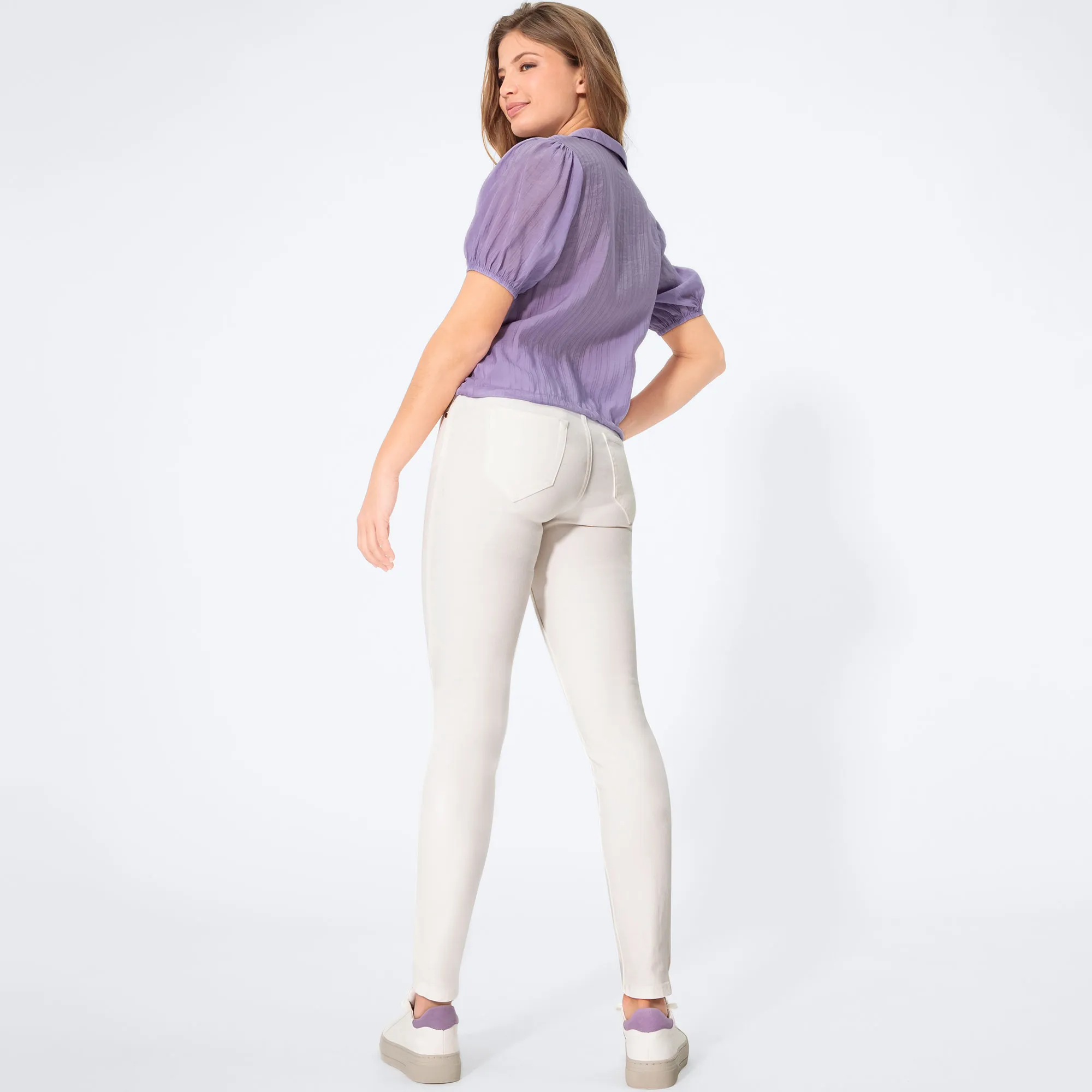 Damen-Jeans mit hohem Baumwoll-Anteil