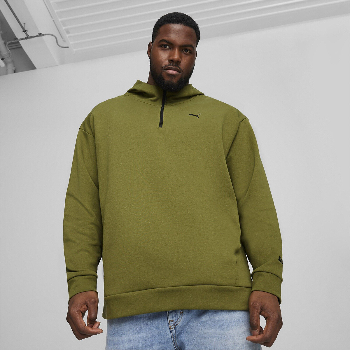 Suéter PUMA com zíper até a metade RAD/CAL