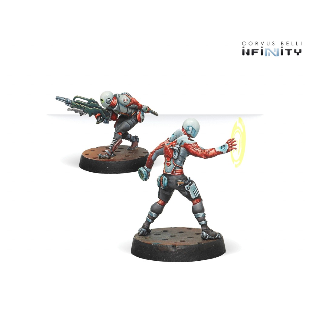 Infinity - Nomads - Zeros (Combi Rifle/Hacker)
