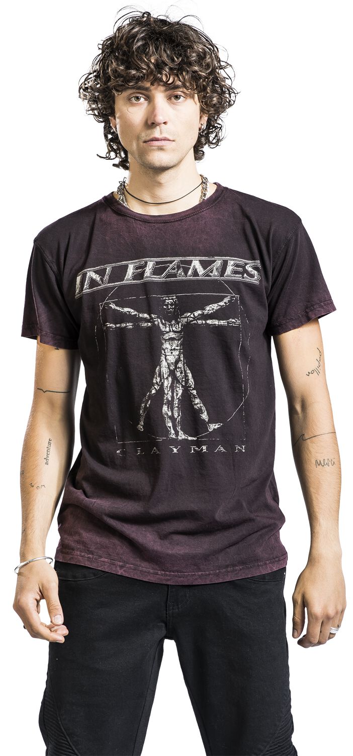 Clayman Vitruvian | In Flames T-Shirt Manches courtes
